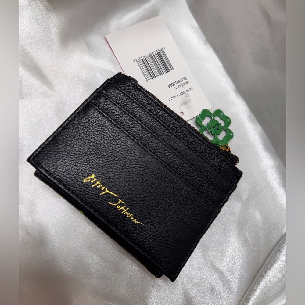 NWT🇮🇪Betsey Johnson Irish Festive St Patrick’s Day Wallet - Picture 4 of 6